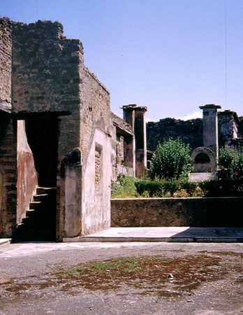 The interior of a house