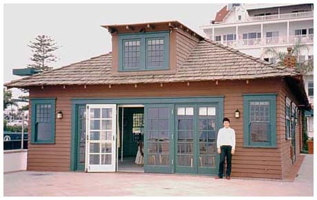 Wally Simpson's cottage at Hotel Coronado